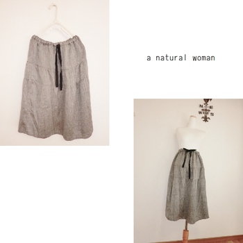 リネンのらくちん服
