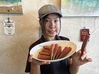 旬の野菜！赤オクラ 2022/07/11 20:05:07