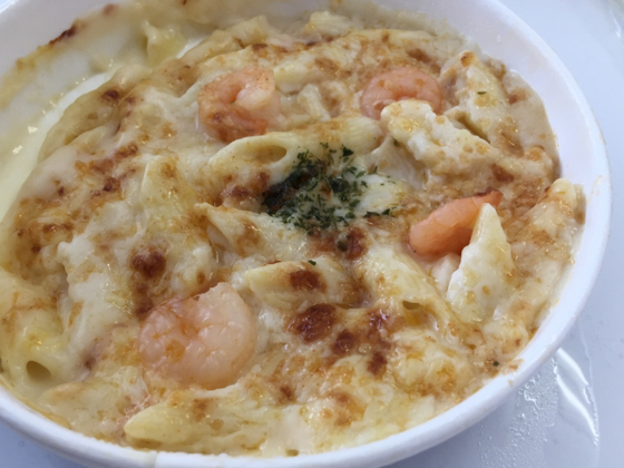 コンビニご飯 ファミリーマート 海エビペンネグラタン