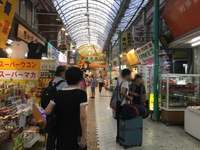公設市場付近を歩くとなんだかワクワクするねー！