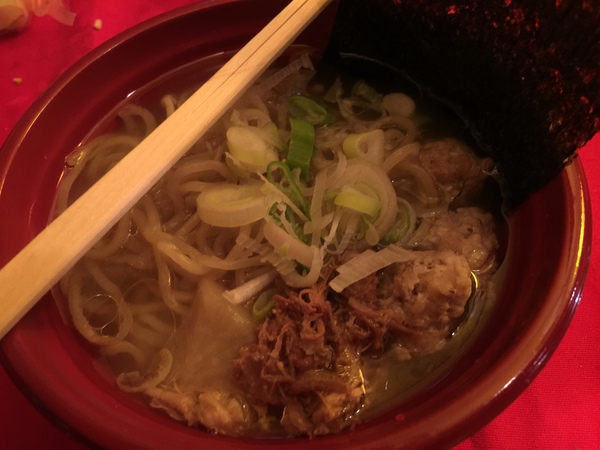うちなー地鶏「福幸地鶏」のラーメン