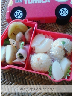 米がないっっっ、今日のお弁当