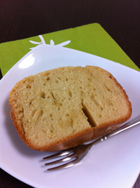 ケーキ焼いてみました。