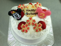 ひな祭りとお誕生日ケーキ