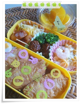 夏のお弁当に抗菌シート