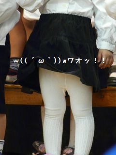 発表会にて