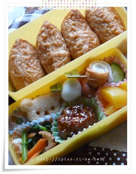 遠足弁当はいなり寿司