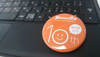 はまぞう10周年バッジを手に入れた！