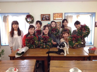 クリスマスリースセミナー