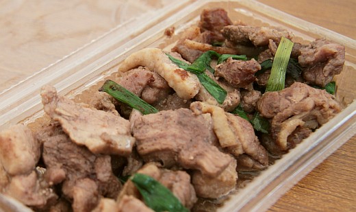 カモの鉄板焼き！　離島フェア