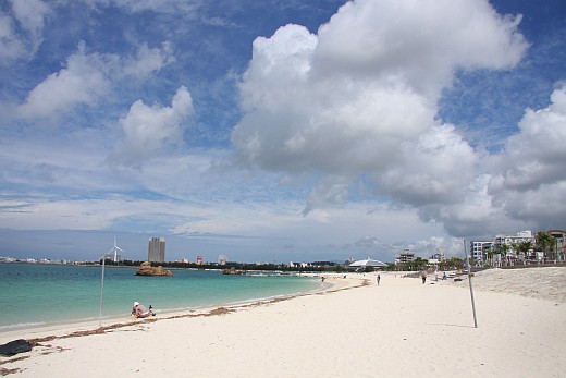 沖縄の海、今日はいい天気でしたっ