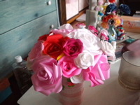 折り紙で薔薇を 2011/12/14 16:08:10
