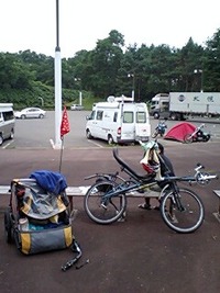 昨日のテント 2009/07/31 07:41:27