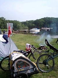 テント設営完了 2009/07/31 16:03:57