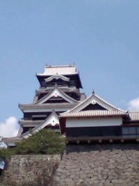 熊本城到着 2009/08/25 12:19:55