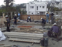 ２階躯体工事① 2009/04/01 18:28:00