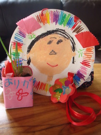 子どもたちからプレゼント