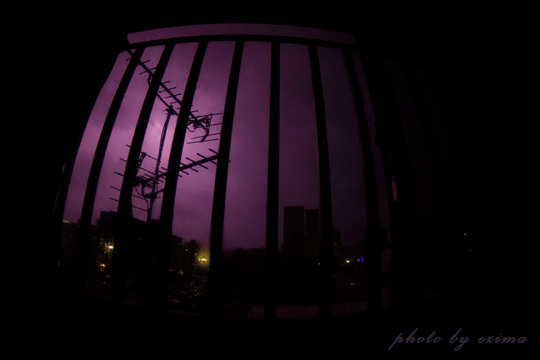 大雨と雷