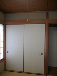 和モダン その12　 テーマはモダン！ 茶の間編 　 襖張替え記2. 2010/09/15 16:09:46