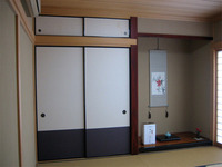 和モダン その11　 テーマはモダン！ 客間編　襖張替え記 1.　 2010/08/20 08:44:41