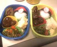 昨日のお弁当。