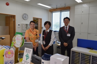 郵便局の方