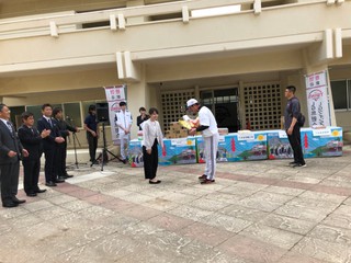 LG TWINS キャンプイン歓迎セレモニー