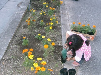 花壇づくり