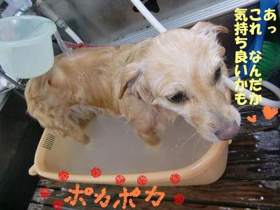 BOPPYくんの入浴