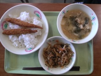 今日の昼ごはん！