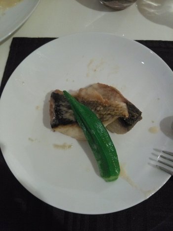 魚のソテーです(^o^ゞ