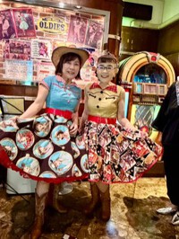 ハイカラ金魚のヒトリゴト:オーダー＊ヒョウ柄サーキュラースカート