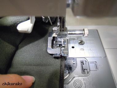 ミシンで『まつり縫い』をしよう～♪♪
