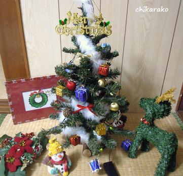 クリスマスツリーに癒されよう♪