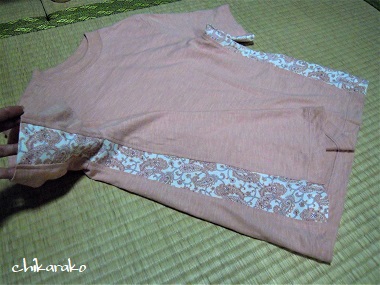 窮屈なＴシャツに！ゆとりを作ろう～♪