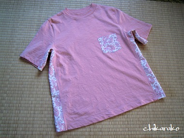 窮屈なＴシャツに！ゆとりを作ろう～♪