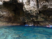 青の洞窟と水納島ダイビング