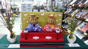 もうすぐひな祭り