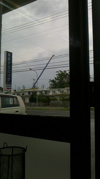 雲行きが、、、、、 2012/11/02 14:46:06