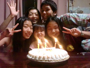 かみさん誕生日!!