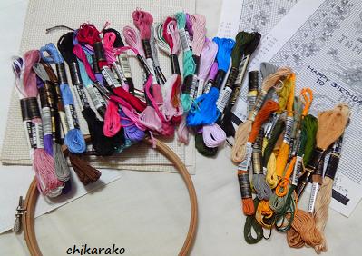 クロスステッチ×××