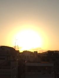 夕日ではなく、、 2012/01/26 15:06:07