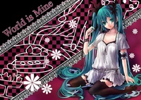 初音ミク「ワールドイズマイン」画像