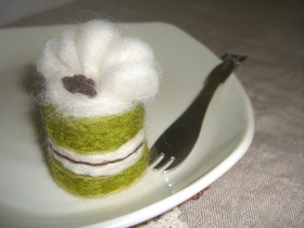 今日は『抹茶ケーキ』で！