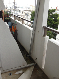 毎度の台風被害！ 2012/08/28 14:35:47