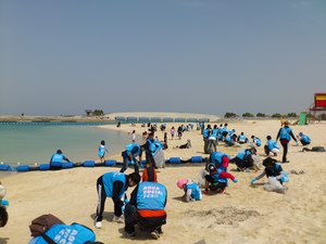 ビーチクリーン（アクアソーシャルフェス） in OKINAWA