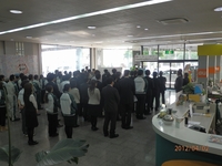 新入社員入社式in沖縄トヨペット