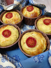 野菜のカップケーキ