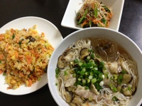 バタバタで晩ご飯 2013/06/27 21:13:38