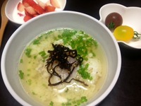 昆布締めのお茶漬け 2013/02/14 07:59:42
